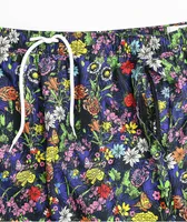 Empyre Grom Flowers Black & Multi Board Shorts