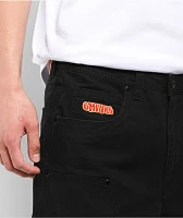 Empyre Hammer Man Black Canvas Loose Fit Carpenter Skate Pants