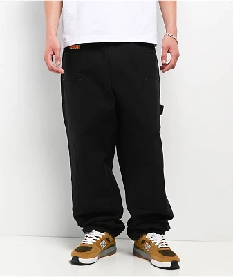 Empyre Hammer Man Black Canvas Loose Fit Carpenter Skate Pants