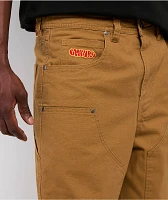 Empyre Hammer Man Dark Khaki Canvas Loose Fit Carpenter Skate Pants