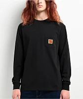 Empyre Hammer Time Black Long Sleeve Pocket T-Shirt