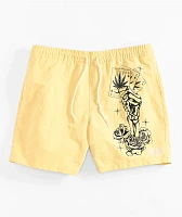 Empyre Hand Floater Natural Board Shorts