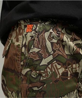 Empyre Handstyle Camo Ultra Loose Cargo Skate Shorts