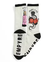 Empyre Hank Beige Crew Socks