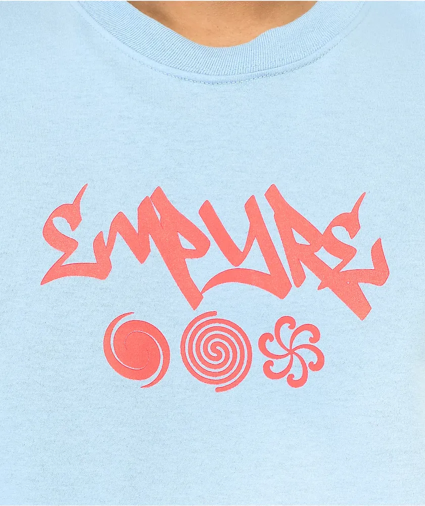 Empyre Hibiscus Boost Light Blue T-Shirt