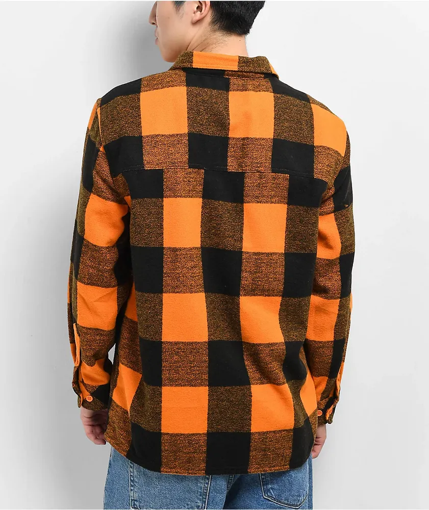 Empyre House Orange Flannel Shirt