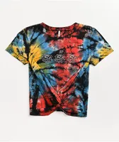 Empyre Ilaria Tie Dye Knot Front T-Shirt