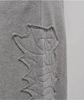 Empyre Jemma Applique Grey Oversized Wide Leg Sweatpants