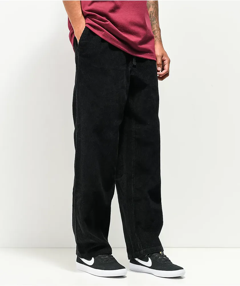 Empyre Johnny Black Skate Corduroy Pants