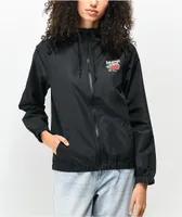 Empyre Kamryn Damage Done Black Windbreaker Jacket