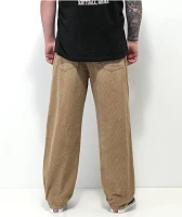 Empyre Khaki Corduroy Loose Fit Skate Pants