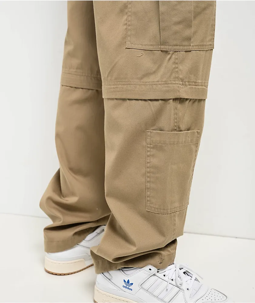 Empyre Khaki Zip Off Cargo Skate Pants