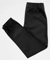 Empyre Kids' Creager Elastic Waist Black Jogger Pants