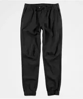 Empyre Kids' Creager Elastic Waist Black Jogger Pants