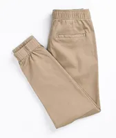 Empyre Kids' Creager Khaki Elastic Waist Jogger Pants