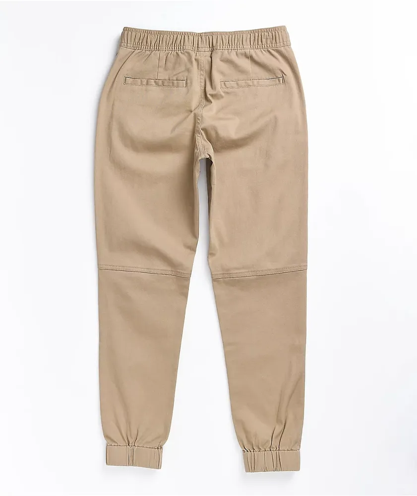 Empyre Kids' Creager Khaki Elastic Waist Jogger Pants