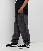 Empyre Kids Black Wash Corduroy Loose Fit Pants