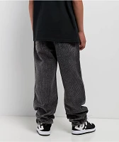 Empyre Kids Black Wash Corduroy Loose Fit Pants