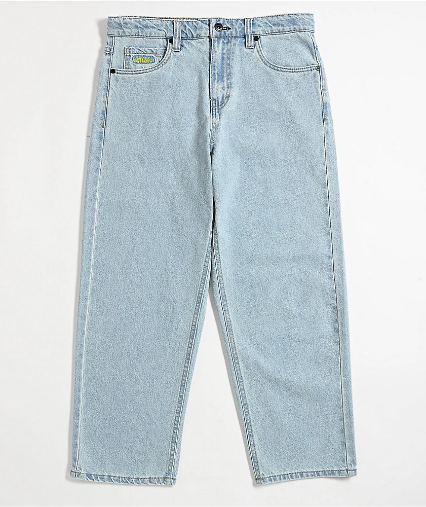 Empyre Kids Colby Light Blue Ultra Loose Denim Skate Jeans