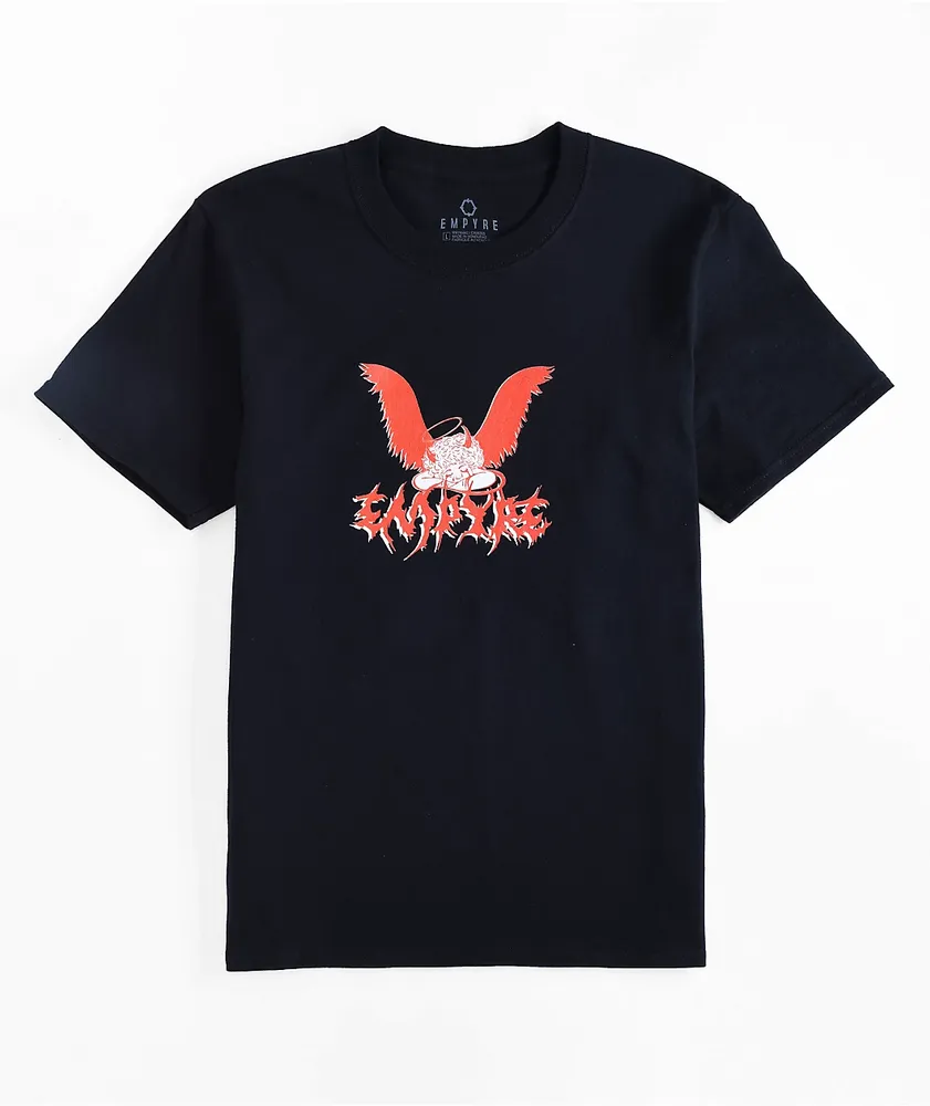 Empyre Kids Y2K Star Black T-Shirt