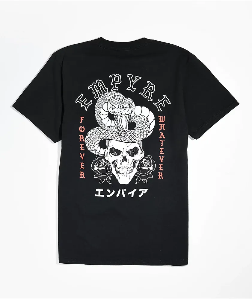 Empyre Y2K Star Black T-Shirt