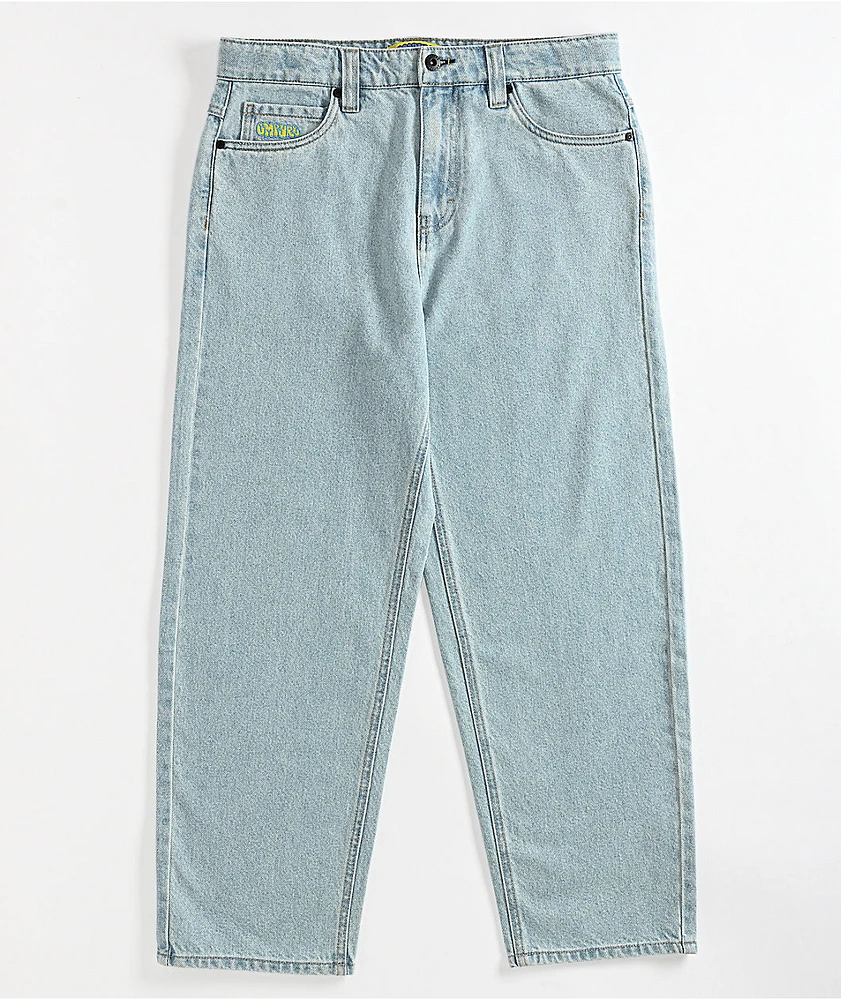 Empyre Kids Loose Fit Colby Light Blue Denim Skate Jeans