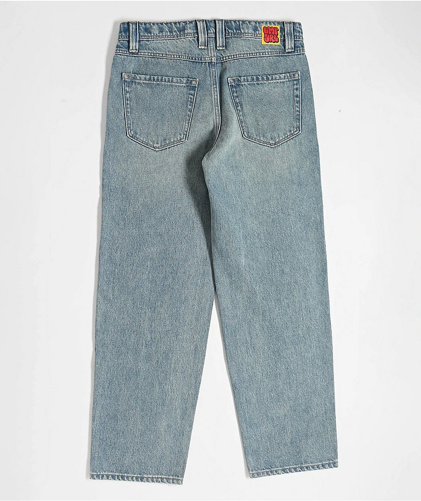 Empyre Kids Ollie Blue Wash Loose Fit Skate Jeans