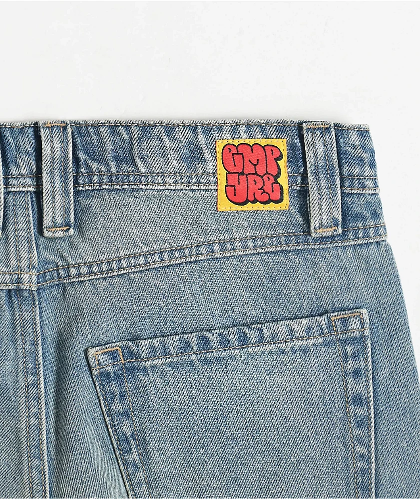 Empyre Kids Ollie Blue Wash Loose Fit Skate Jeans