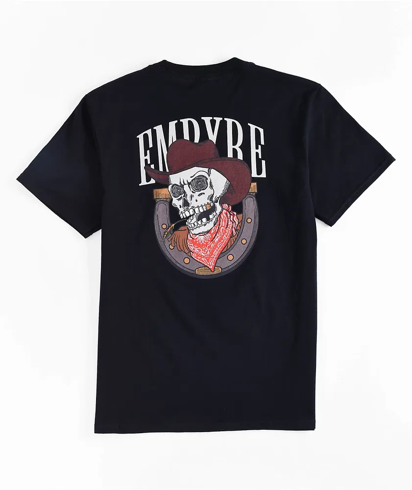 Empyre Y2K Star Black T-Shirt