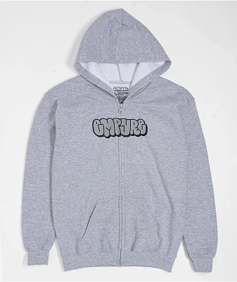 Empyre Kids Yolked Grey Zip Hoodie