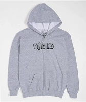 Empyre Kids Yolked Grey Zip Hoodie