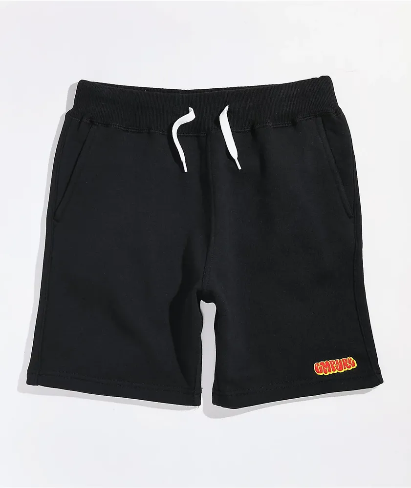 Empyre Kids Zephyr Black Sweat Shorts