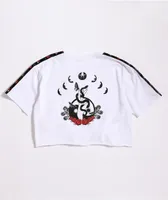 Empyre Kipsy Taping White Crop T-Shirt