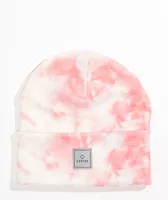 Empyre Klee Pink Marble Tie Dye Beanie