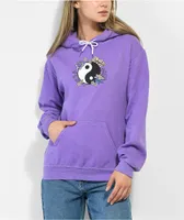 Empyre Koi Balance Purple Hoodie