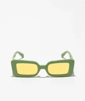 Empyre Lana Green & Yellow Sunglasses