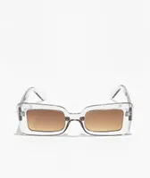 Empyre Lana Silver Rectangle Sunglasses