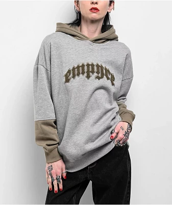 Empyre Lane Patch Grey Hoodie