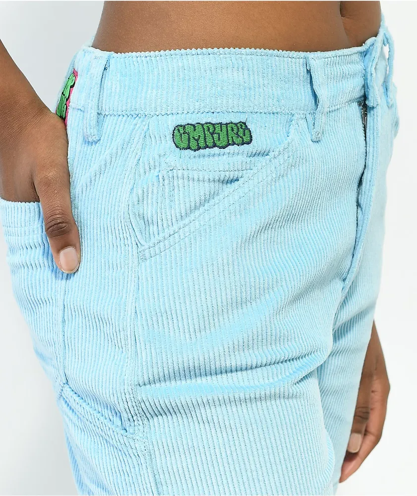 Empyre Laurel Blue Corduroy Carpenter Shorts