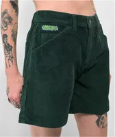 Empyre Laurel Ponderosa Green Corduroy Carpenter Shorts