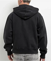 Empyre Leg Cramp Black Wash Zip Hoodie