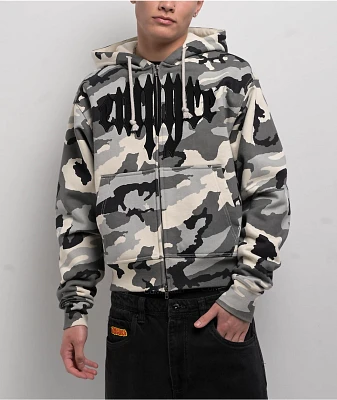 Empyre Leg Cramp Camo Zip Hoodie