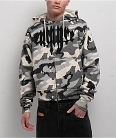 Empyre Leg Cramp Camo Zip Hoodie