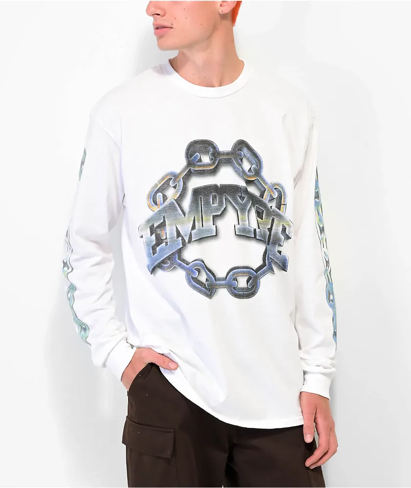 Empyre Link Up White Long Sleeve T-Shirt