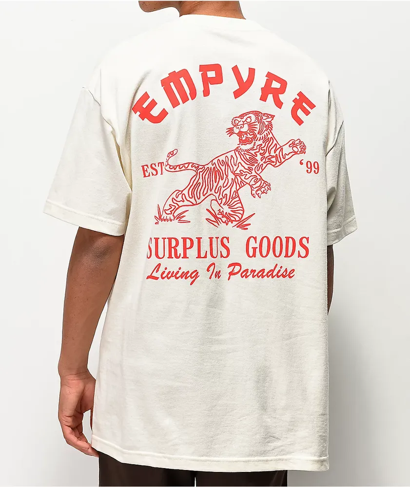 Empyre Living In Paradize Cream T-Shirt