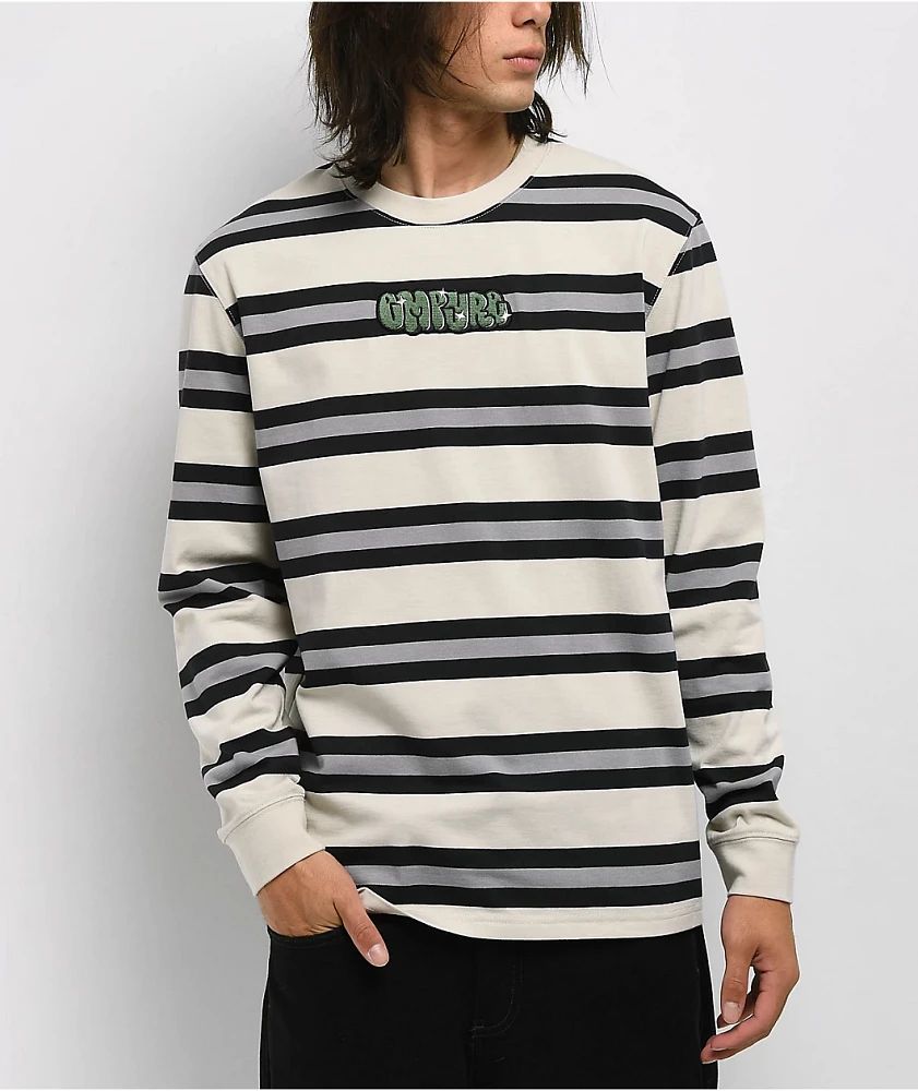 Empyre Logan Off White Long Sleeve T-Shirt