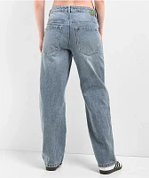 Empyre Loiter Slouchy Parkwa Straight Leg Jeans