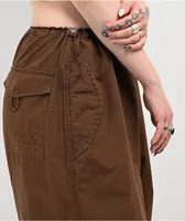 Empyre Lola Brown Parachute Pants