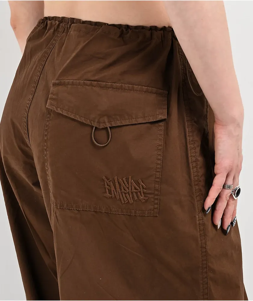 Empyre Lola Brown Parachute Pants