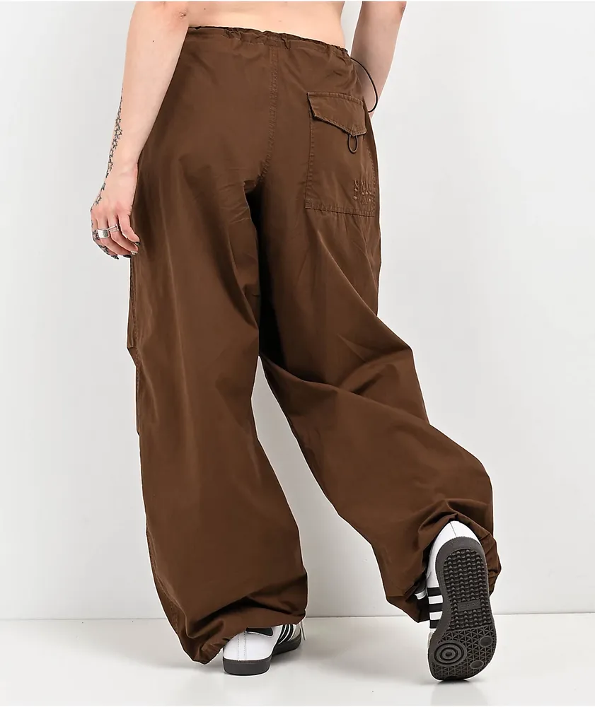 Empyre Lola Brown Parachute Pants